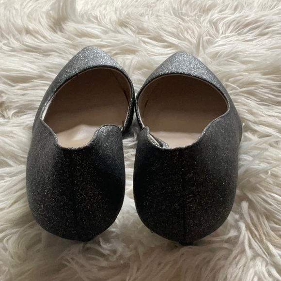 LifeStride Women’s Pointed Toe Formal Wear Black&Silver Shimmer Pump Heel Size 9 - Picture 4 of 11